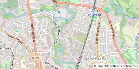 Map of Bolton