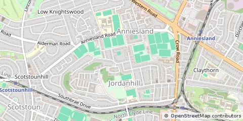 Map of Glasgow