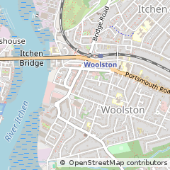 Map of Southampton, Hampshire