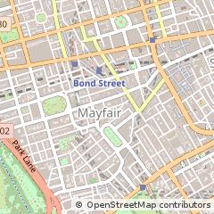Map of Mayfair, London