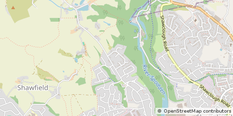 Map of Rochdale, Lancs