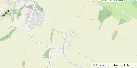 Map of Braintree, Essex