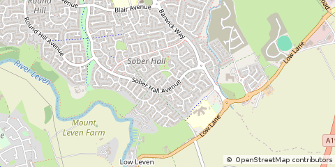 Map of Stockton-on-Tees