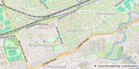 Map of Edinburgh