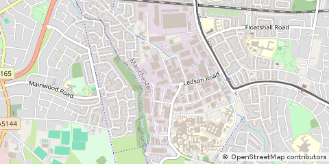 Map of Manchester