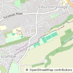 Map of Plymouth, Devon