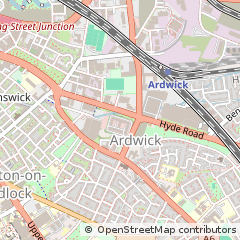 Map of Manchester