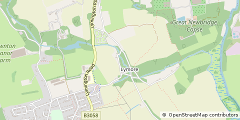 Map of Lymington