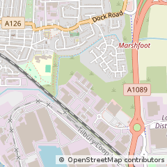 Map of Tilbury