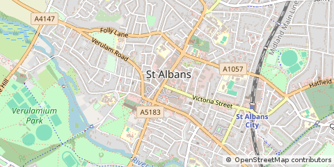 Map of ST Albans