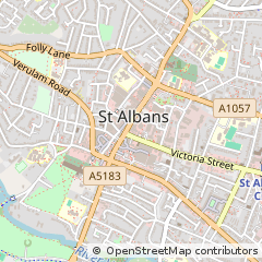 Map of ST Albans