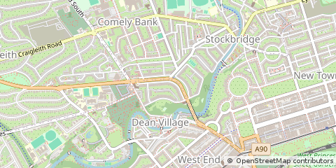 Map of Broxburn