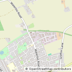 Map of Alcester, Warwickshire