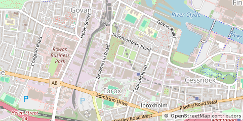 Map of Glasgow