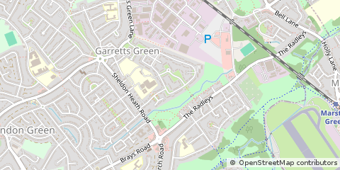 Map of Birmingham