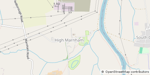 Map of Newark, Notts