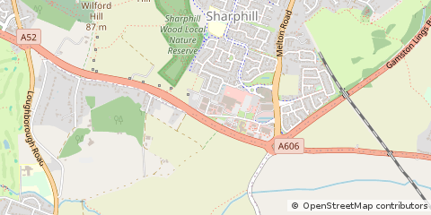 Map of Nottingham