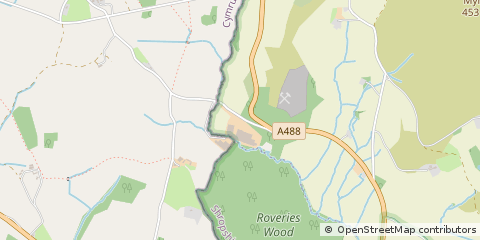 Map of Shropshire