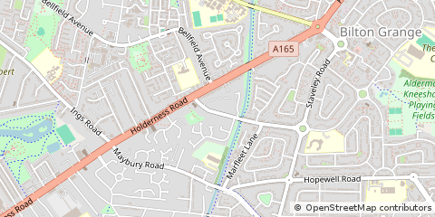 Map of Hull