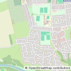 Map of Ashington, Northumberland