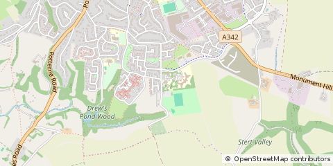 Map of Devizes, Wiltshire