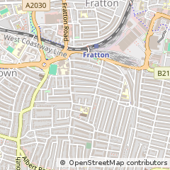 Map of Southsea, Hampshire