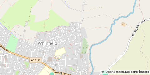 Map of Darlington, County Durham
