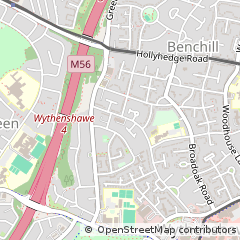 Map of Manchester