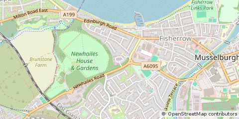 Map of Musselburgh