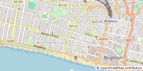 Map of Brighton