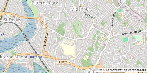 Map of Southampton