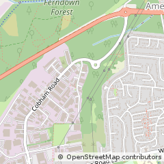 Map of Wimborne, Dorset