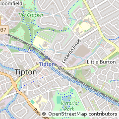 Map of Tipton, West Midlands