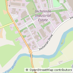 Map of Inchinnan, Renfrew