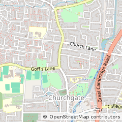 Map of Cheshunt, Hertfordshire