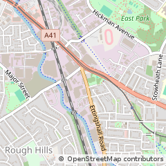 Map of Wolverhampton