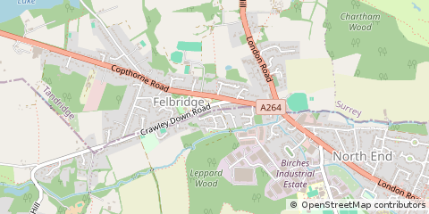 Map of East Grinstead