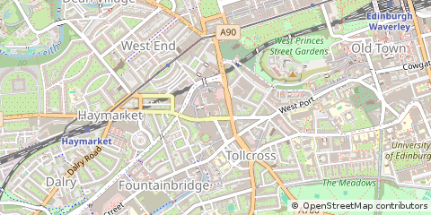 Map of Edinburgh