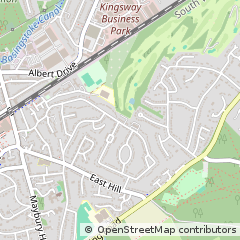 Map of Woking, Surrey