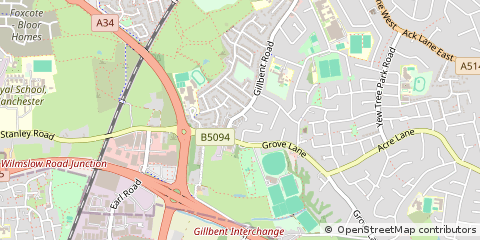 Map of Cheadle