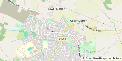 Map of Thornbury