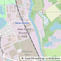 Map of Aylesford, Kent