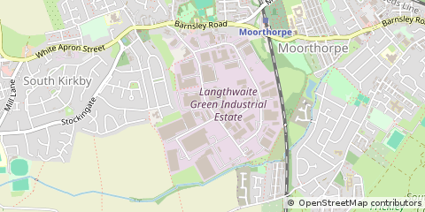 Map of Pontefract