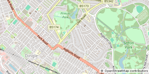 Map of Liverpool