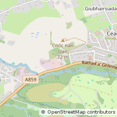 Map of Stornoway, Isle of Lewis