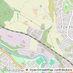 Map of Sheffield