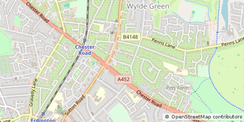 Map of Birmingham
