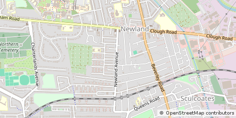 Map of Hull
