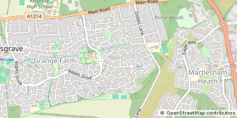 Map of Ipswich