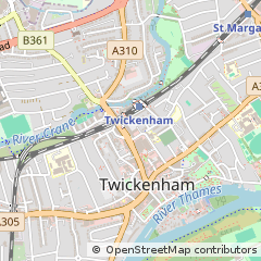 Map of Twickenham, Essex